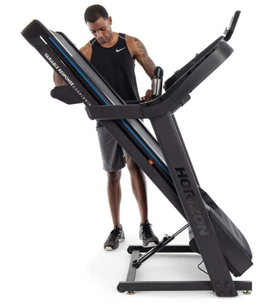 Tapis Roulant Horizon 7.0AT-24 Inclinazione Elettrica - Piano Corsa 152 X 50 Cm  peso max utente 147 kg
